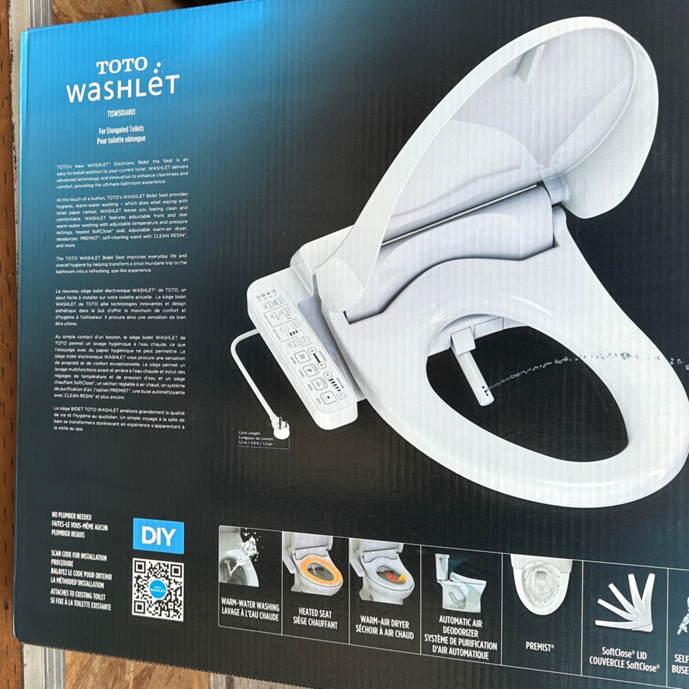 TOTO Washlet Electronic Bidet Toilet Seat